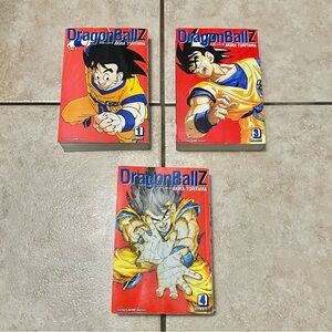 Dragon Ball Z Manga Set with Vibrant Covers